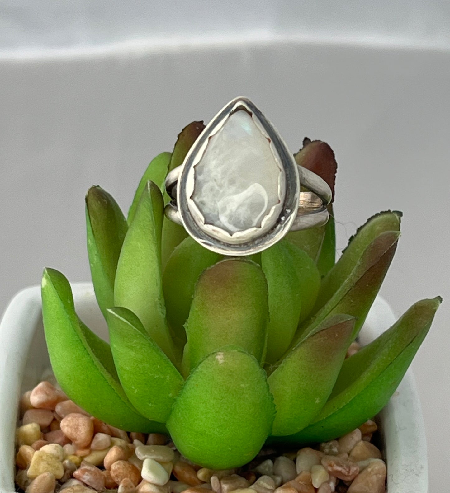 Moonstone and Sterling Silver