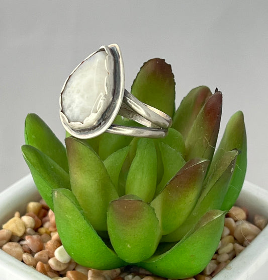 Moonstone and Sterling Silver