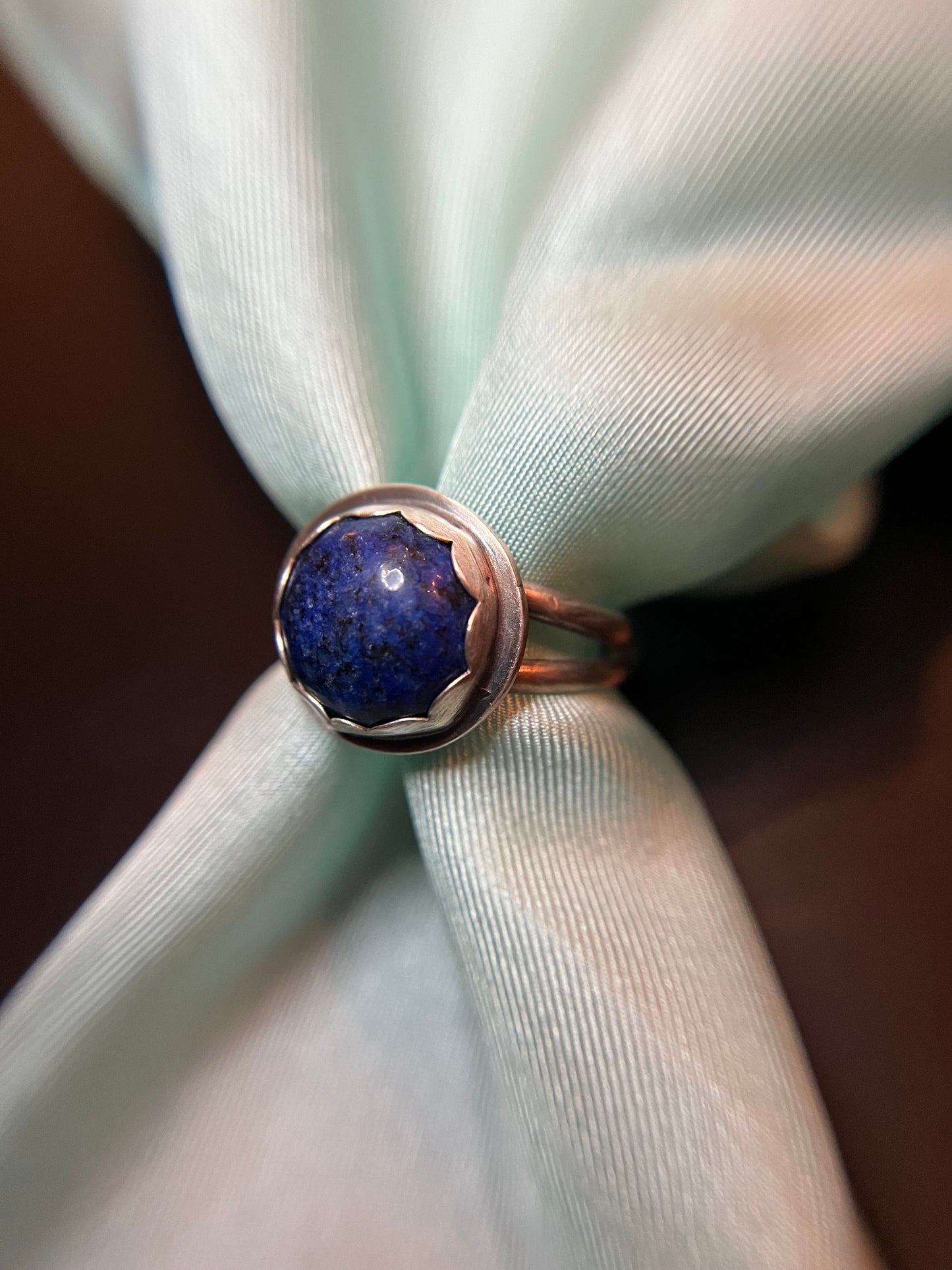 Lapis Lazuli set in Sterling Silver
