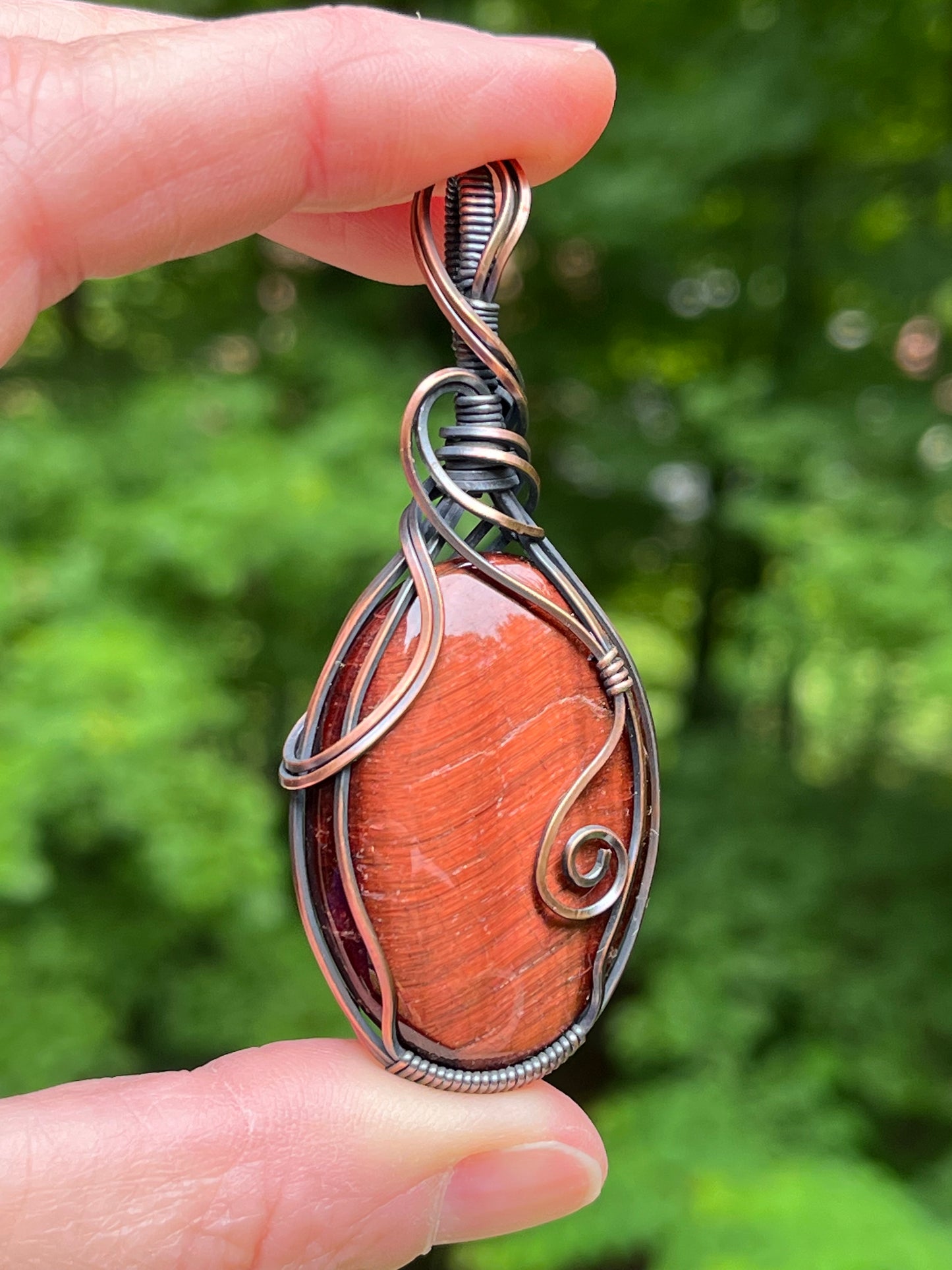 Red Tiger Eye and Copper
